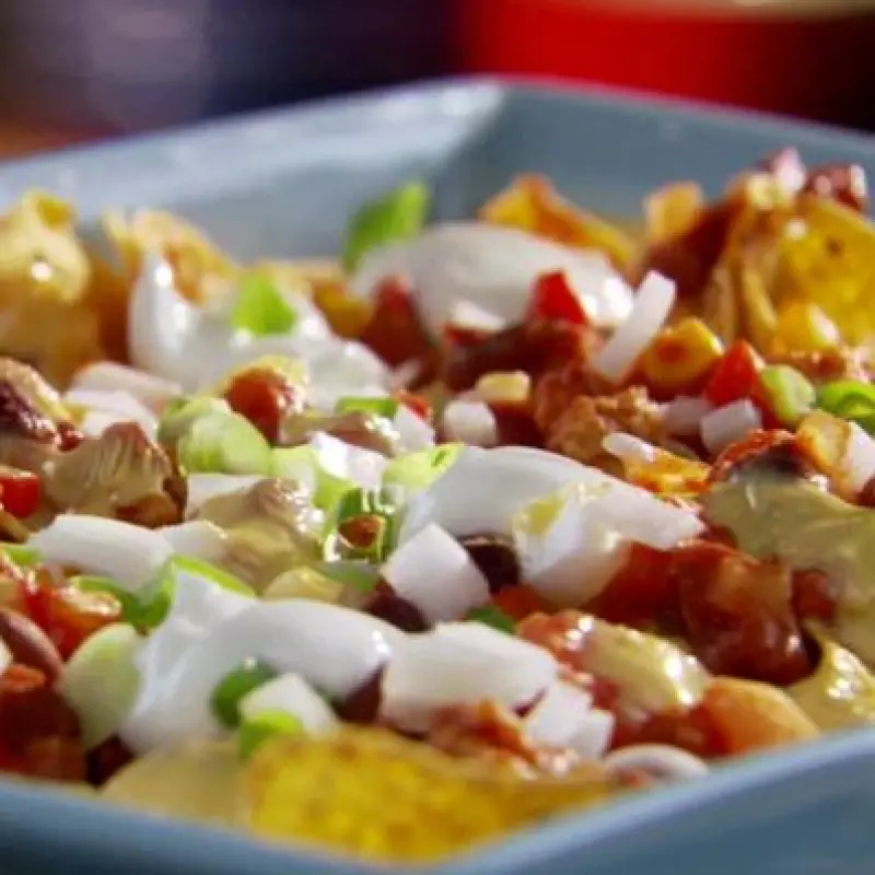 Chili Cheese Dog Nachos