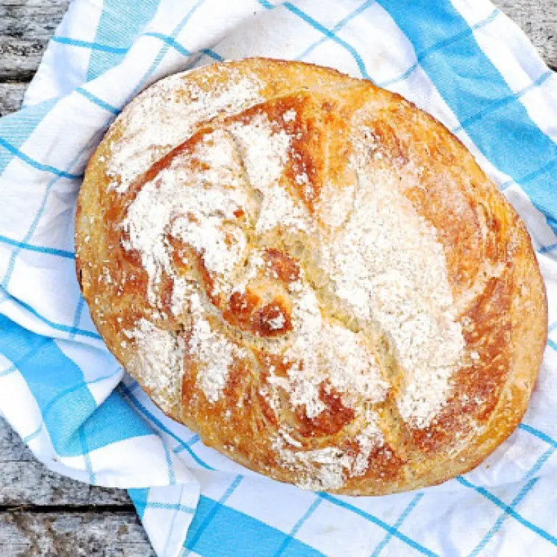 Pane Cafone - No Knead Bread