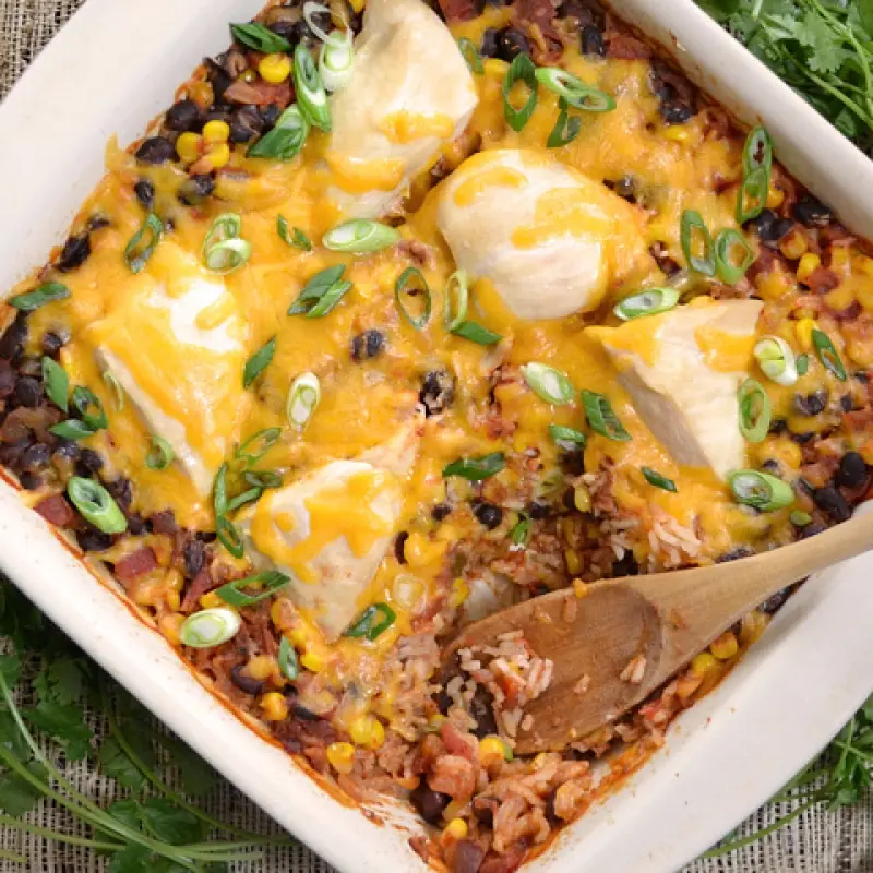 Salsa Chicken Casserole