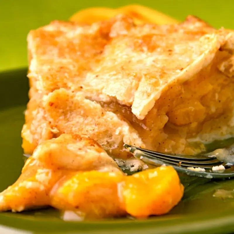 Fresh Peach Pie With Toasted Walnut Crust