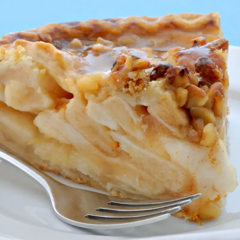 Caramel Apple Pecan Pie