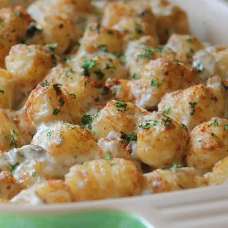 Easy Tater Tot Casserole