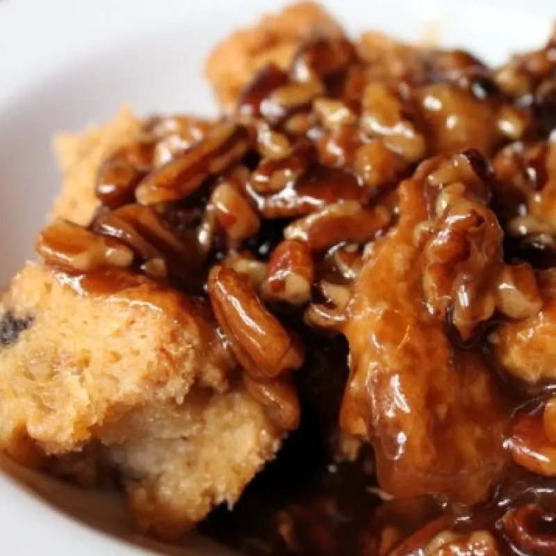Caramel Bread and Butter Pudding