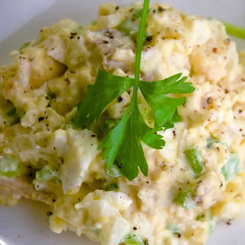 Creamy Chicken Potato Salad