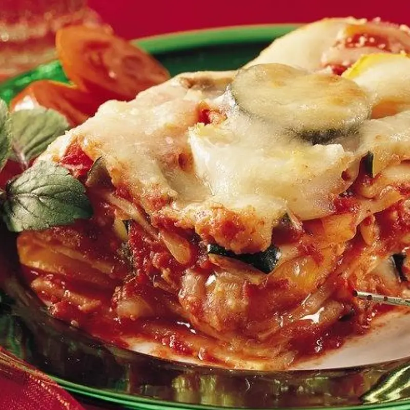 Healthified Roasted Vegetable Lasagna