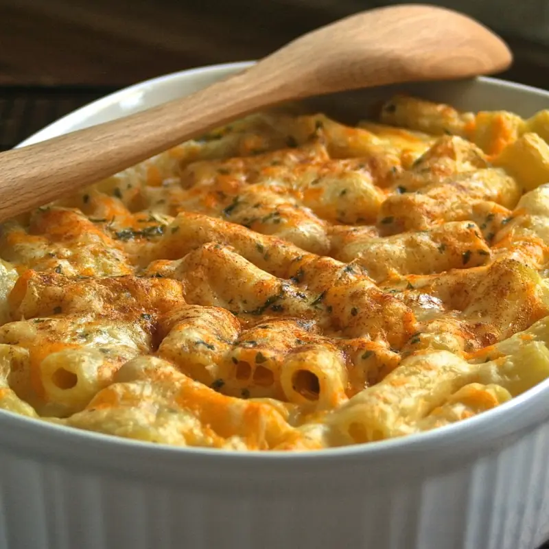 Rich and Creamy Rigatoni n Cheese