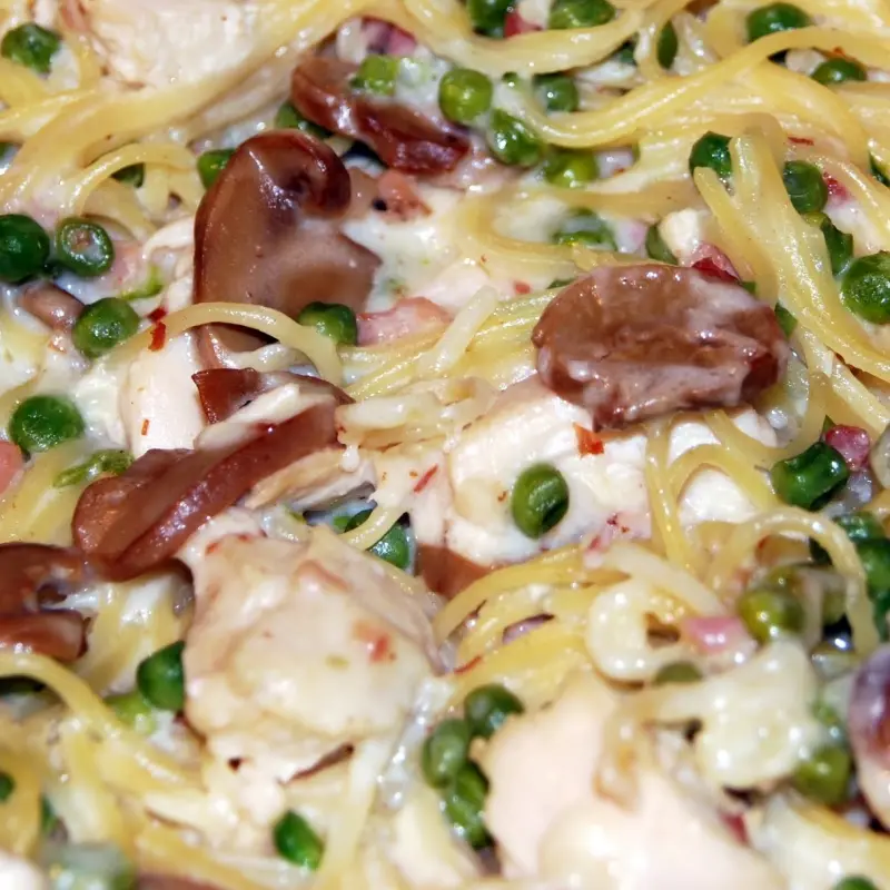 Middle Way Chicken Tetrazzini