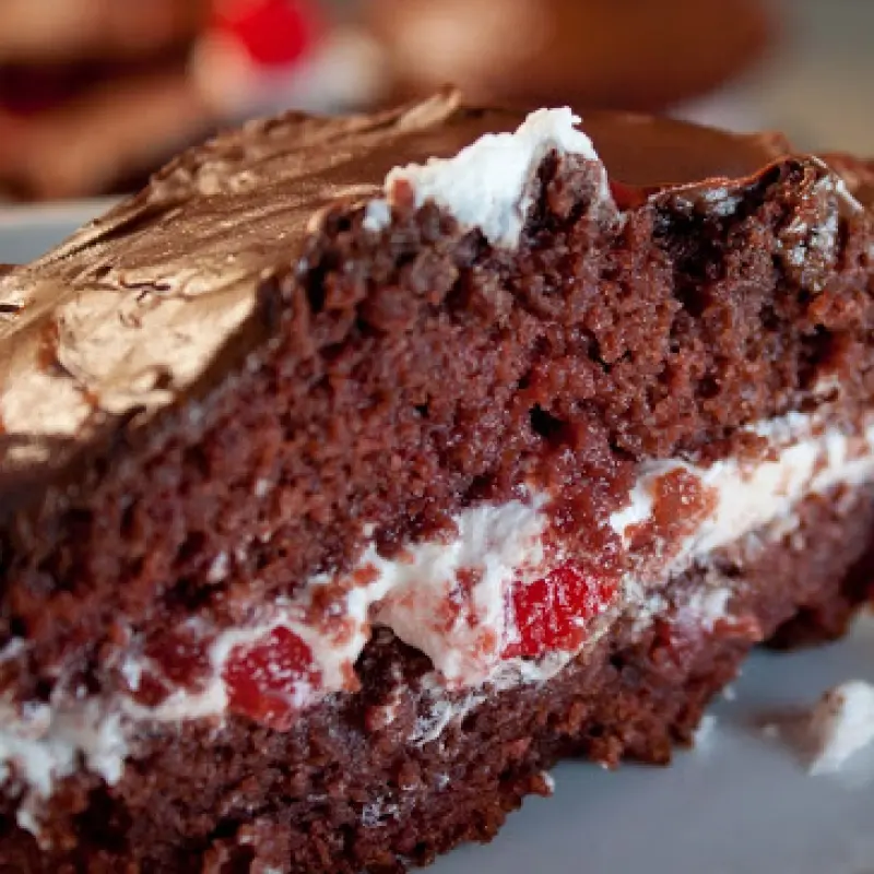 Chocolate Covered Cherry Cake