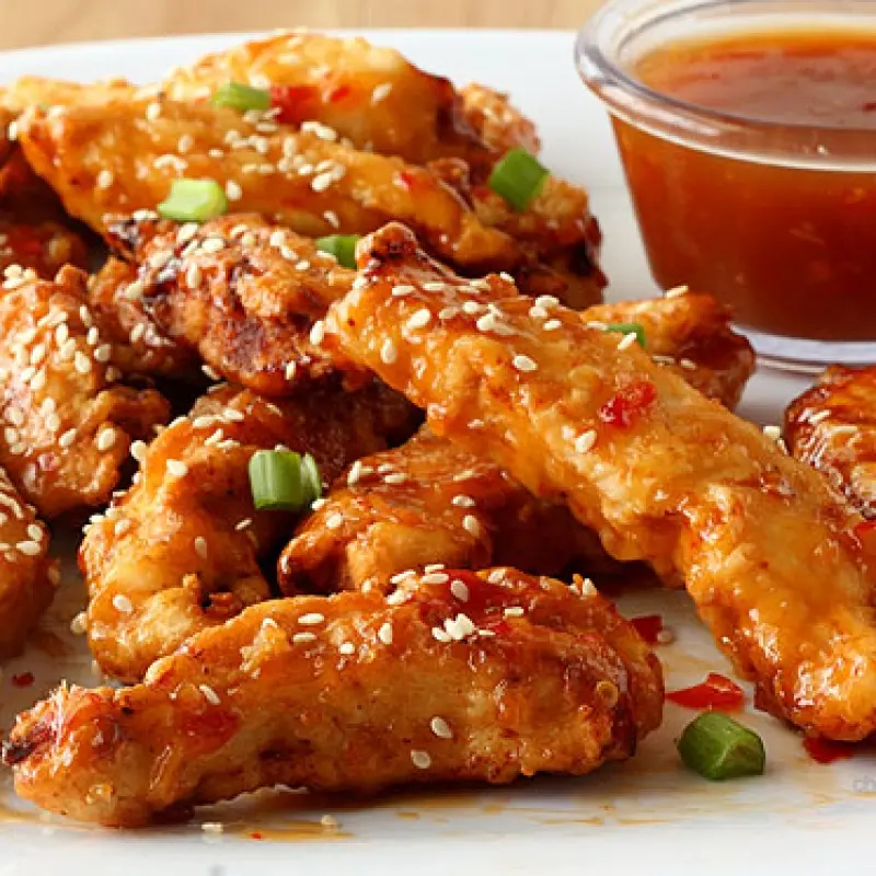 Chicken Sticks with Sweet Chilli Sauce