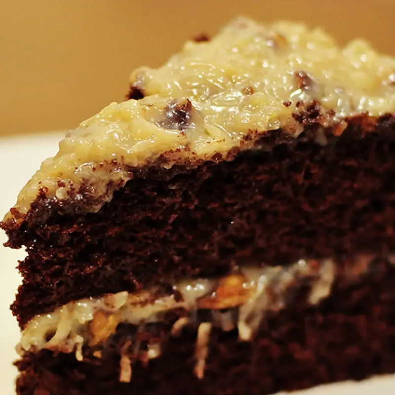 German Layered Chocolate Cake