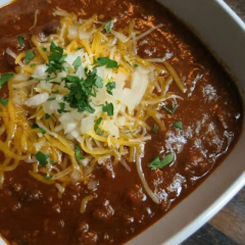 Moms Chili with Black Beans
