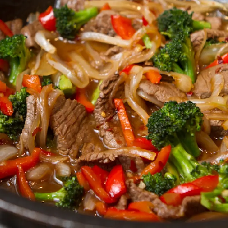 Asian Beef & Veggie Stirfry