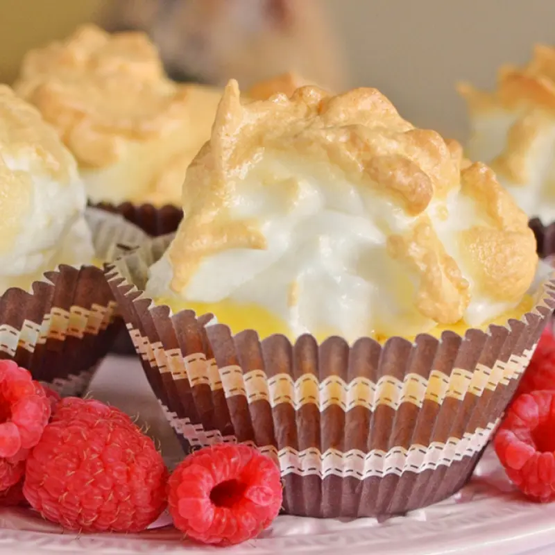 Mini Lemon Meringue Pies a la Tea Salon