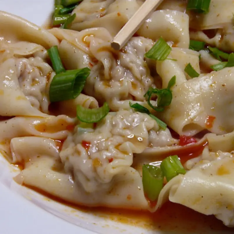 Spicy Chili Wontons