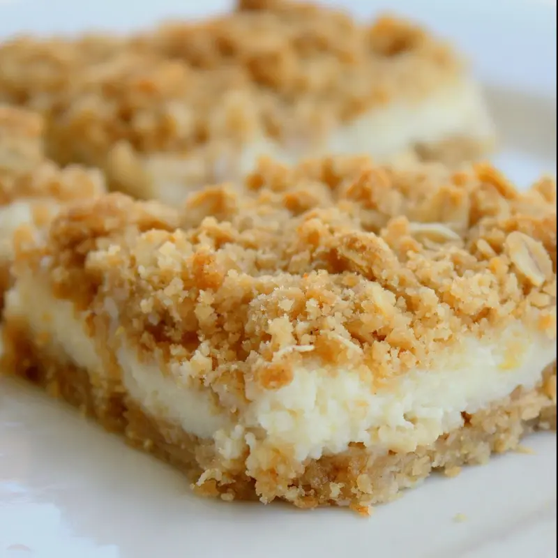 Creamy Lemon Crumb Squares