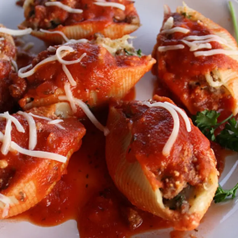 Beef Stuffed Shell