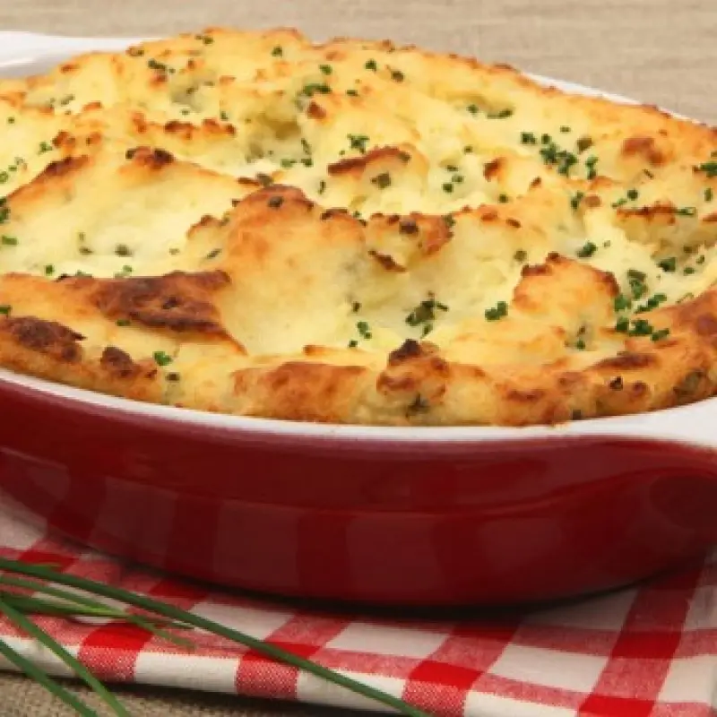 Chive Goat Cheese Mashed Potatoes