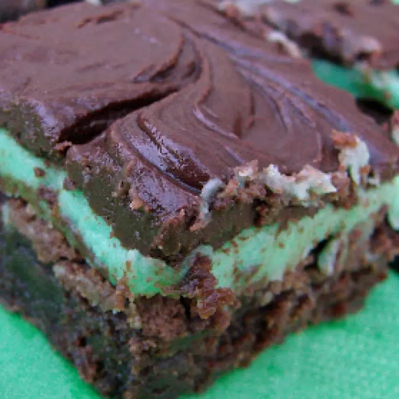 Mint Brownies