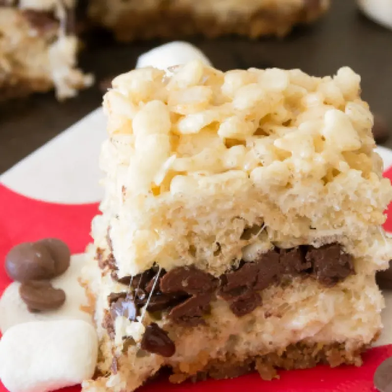 Smores Rice Krispies Treats