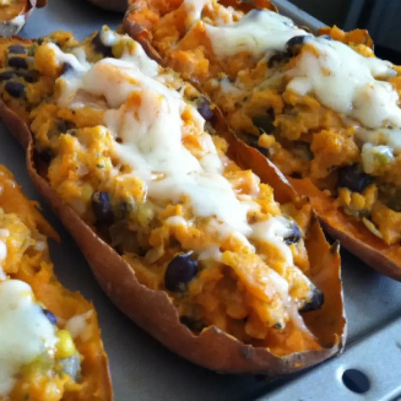 Southwestern Stuffed Sweet Potatoes