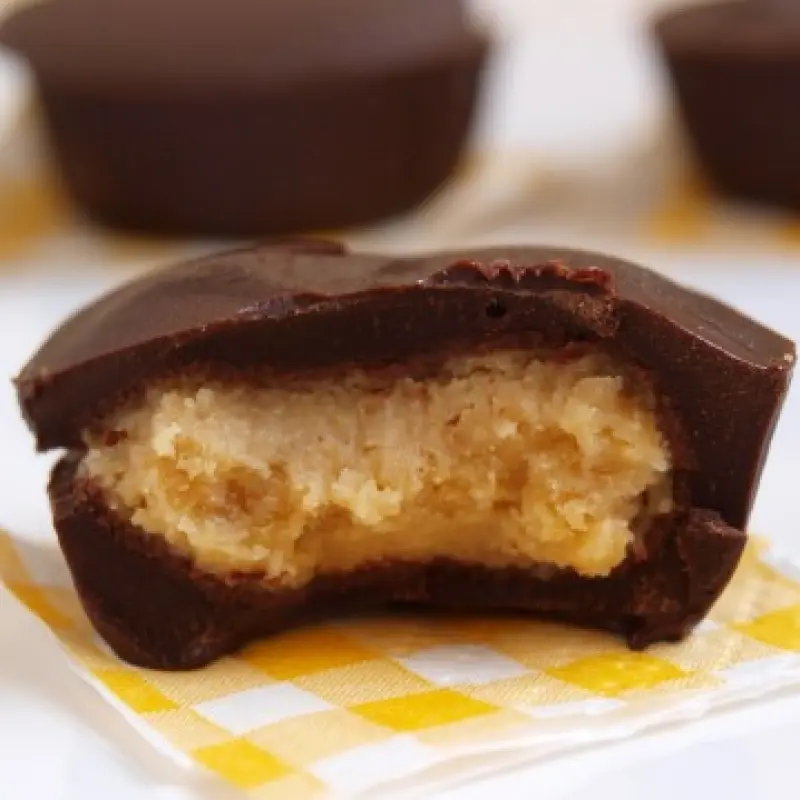 Cookie Dough Peanut Butter Cups