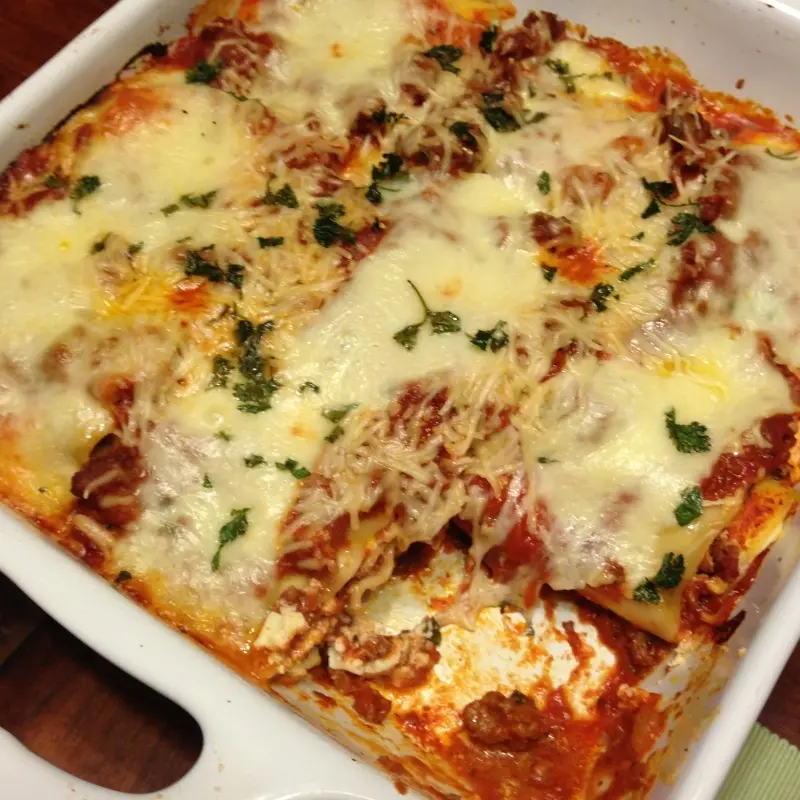 Classic Lasagna Roll Ups