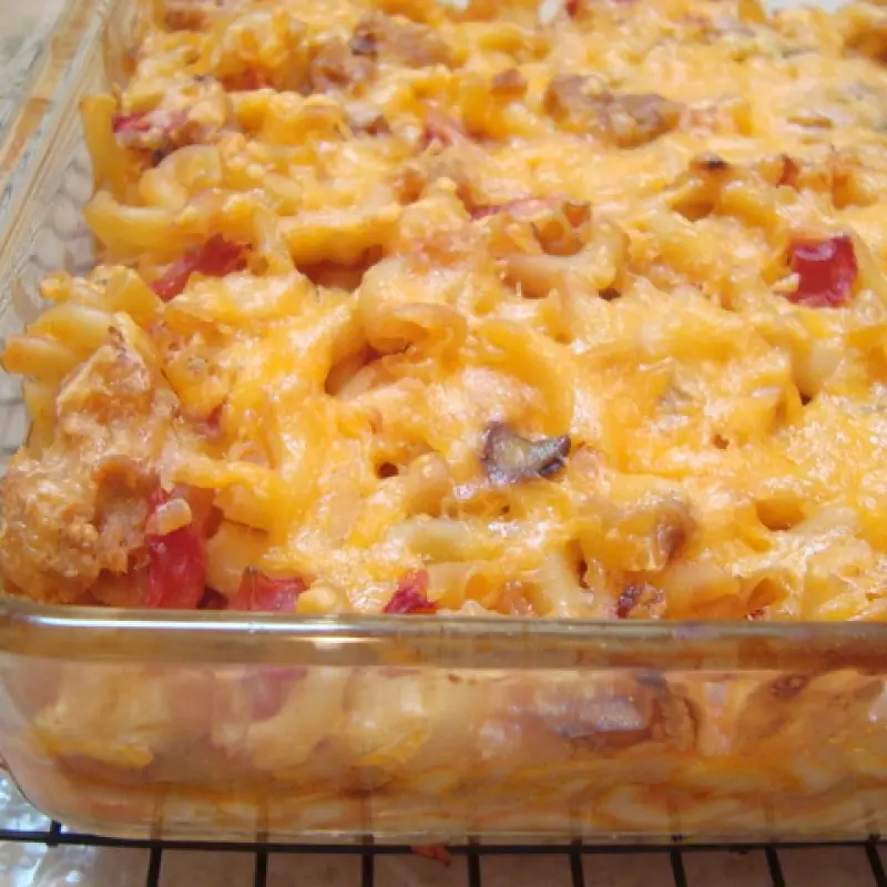 Vegetarian Hamburger Casserole