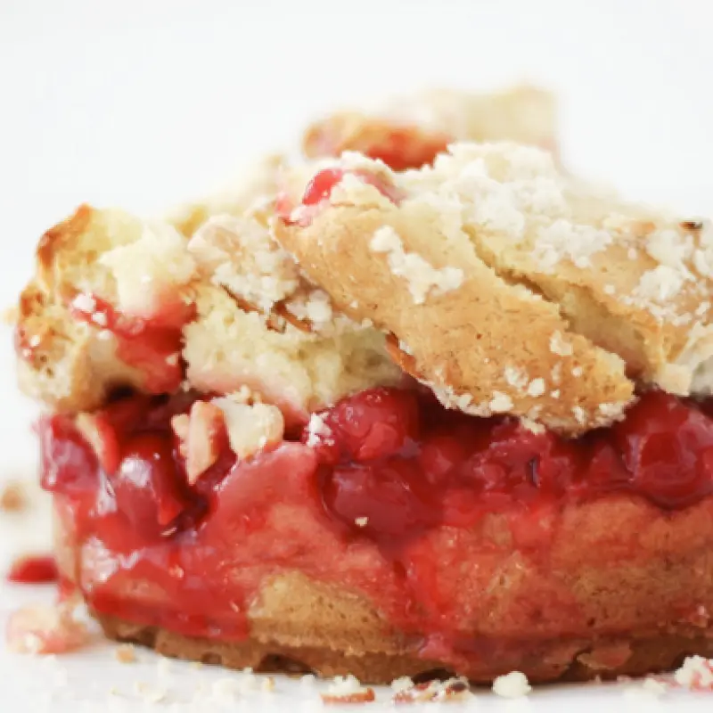 Cherry Streusel Coffee Cake