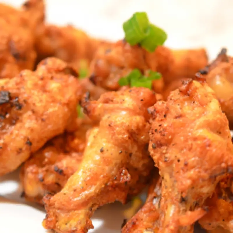 Crispy and Spicy Oven Baked Chicken Wings