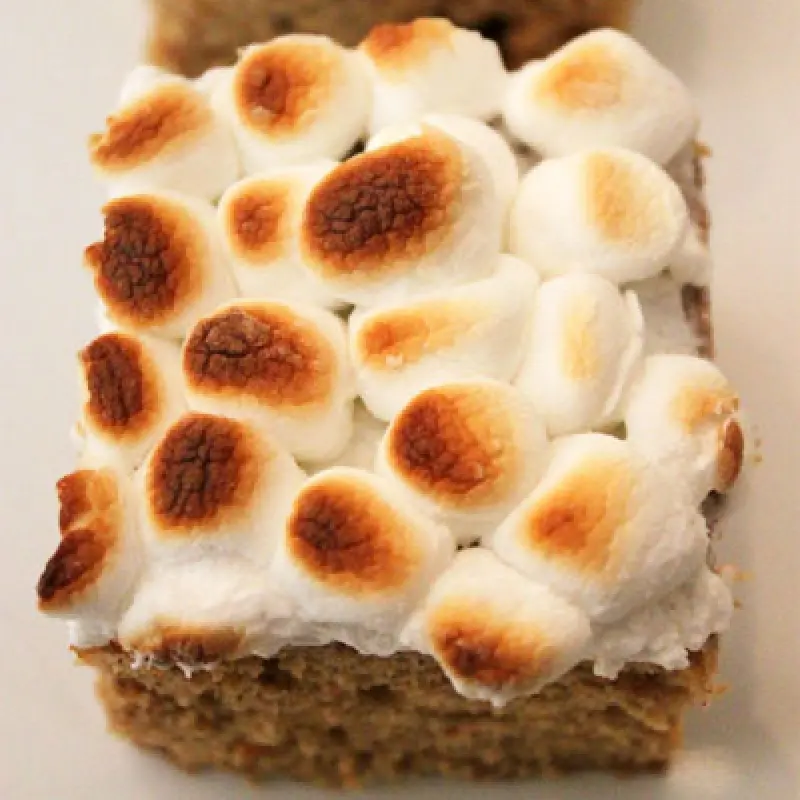 Marshmallow Sweet Potato Bars