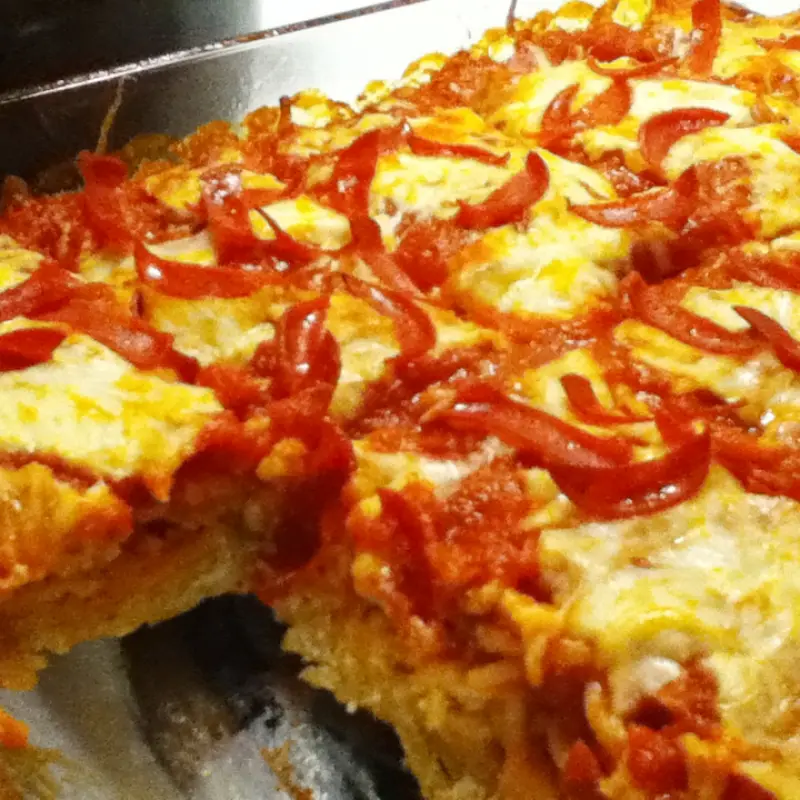 Baked Pizza Spaghetti
