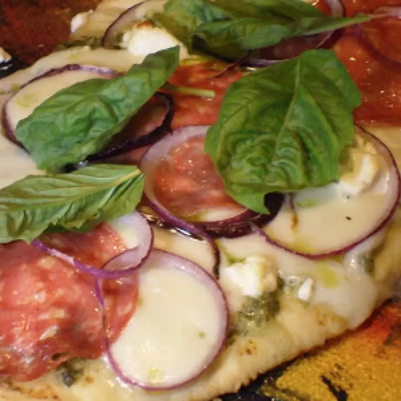 Thin Crust Rustic Pizza