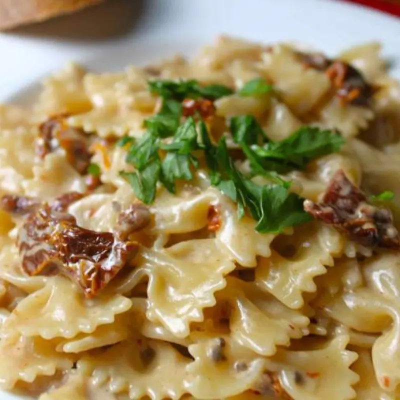 Sun Dried Tomato and Brandy Cream Sauce