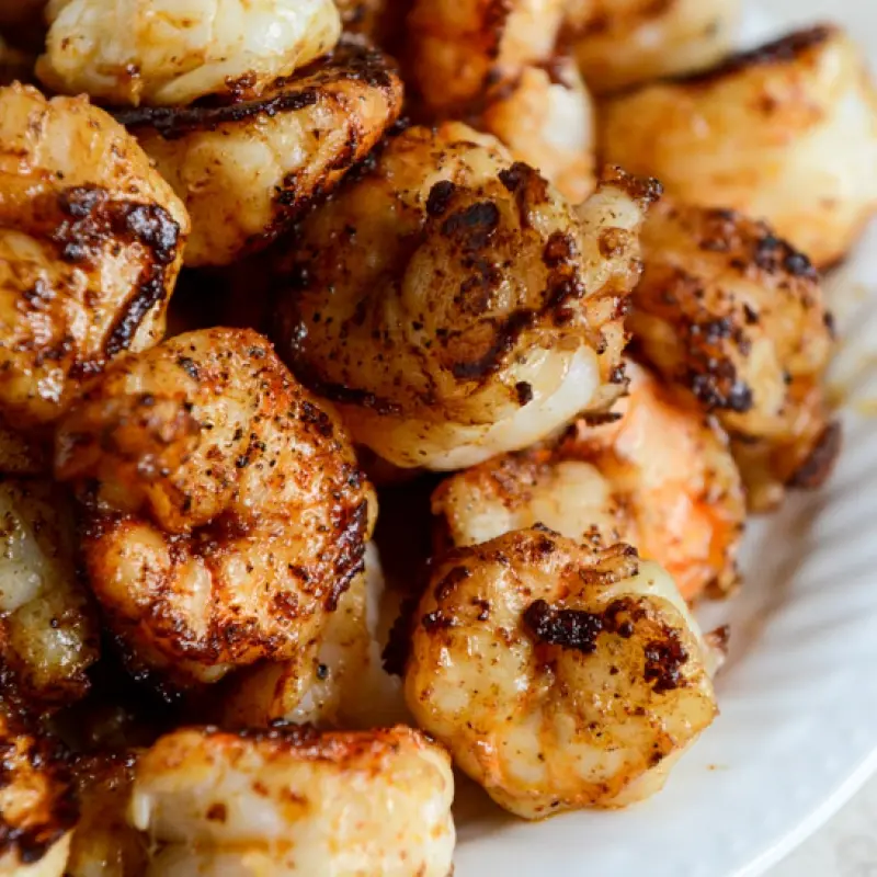 Smoky Brown Butter Shrimp