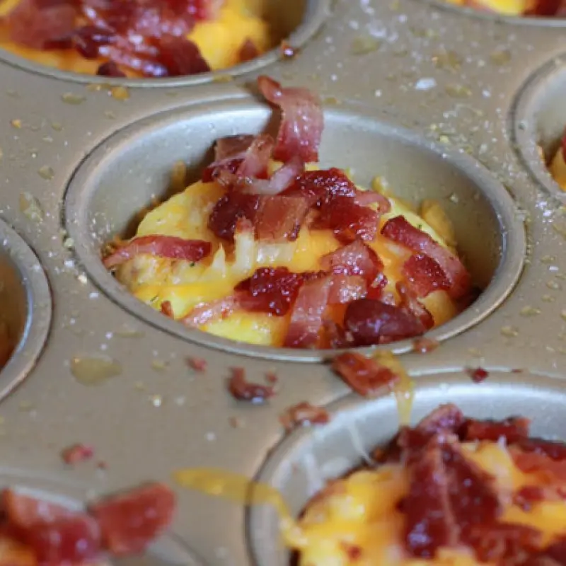 Egg and Potato Breakfast Muffins