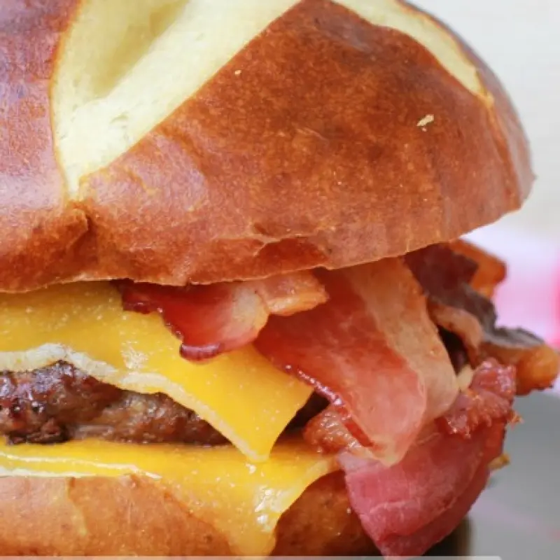Bacon Cheddar Cheese Burger