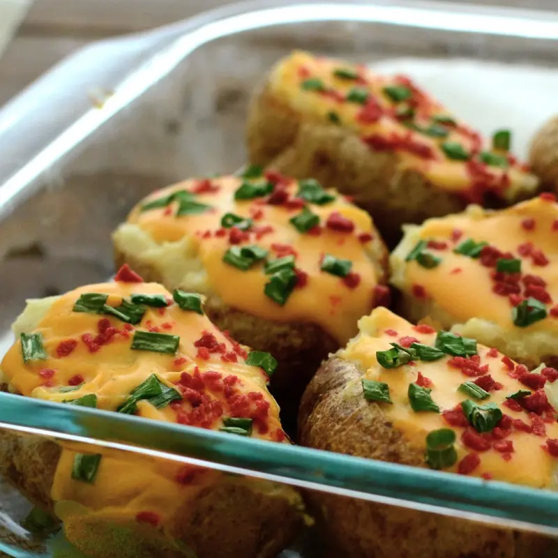 Cauliflower Twice Baked Potatoes