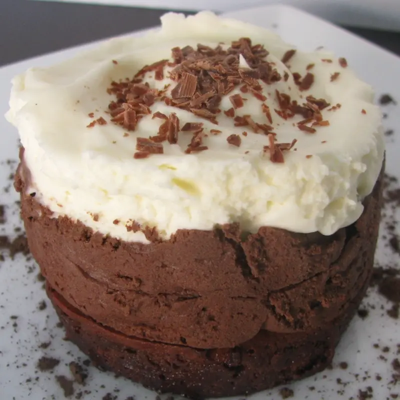 Triple Chocolate Mousse Mini Cakes