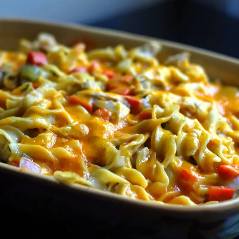 Chicken Egg Noodle Casserole