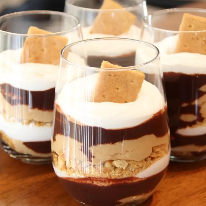 Chocolate Peanut Butter Parfait