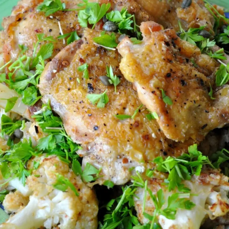 Chicken with Cauliflower