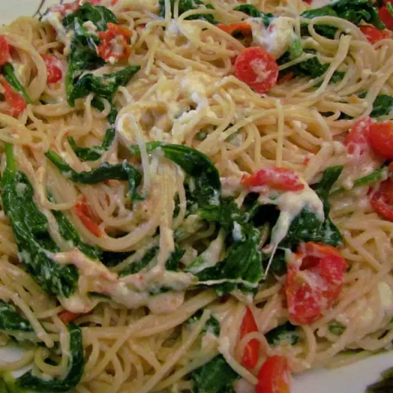 Spinach Ricotta Pasta