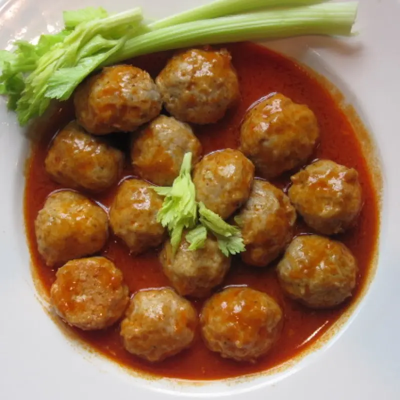 Buffalo Chicken Meatballs