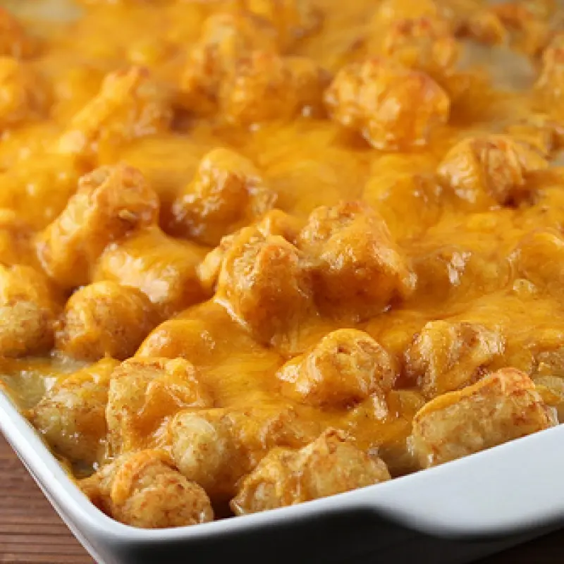 Simple Tater Tot Casserole