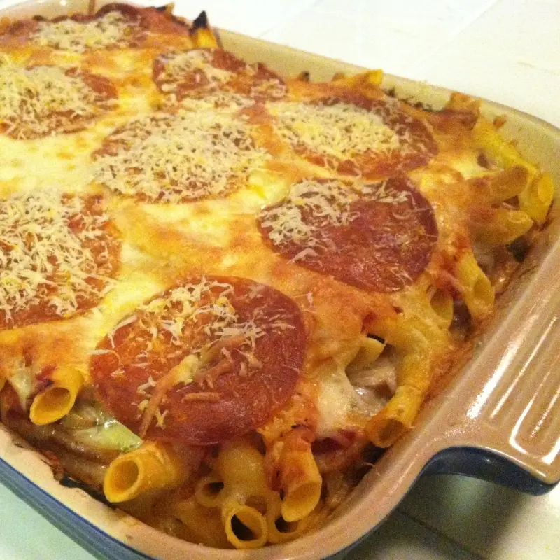 Simple Pizza Casserole