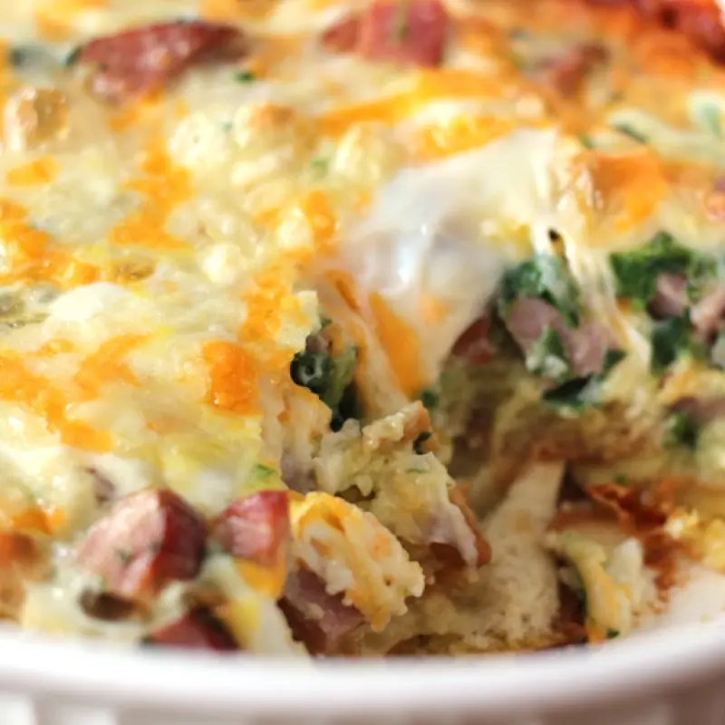 Egg and Ham Casserole