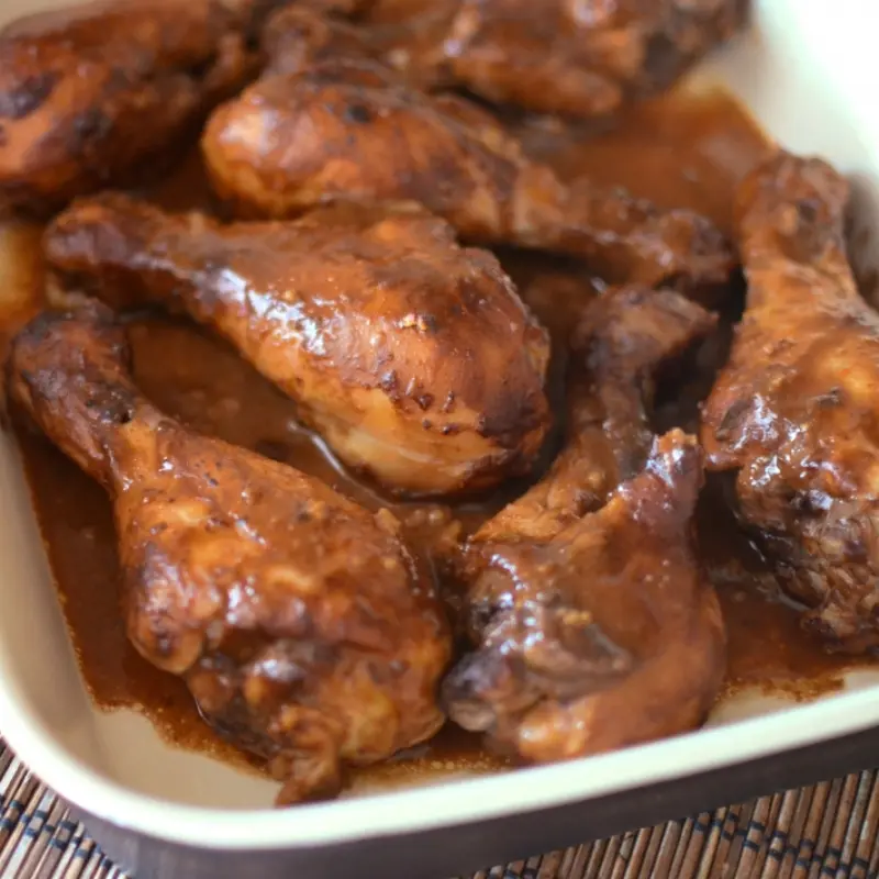 Chicken Drumsticks in a Peanut Sauce