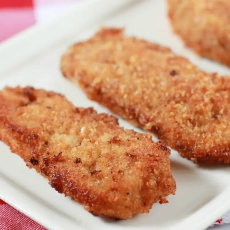 Slightly Spicy Chicken Strips