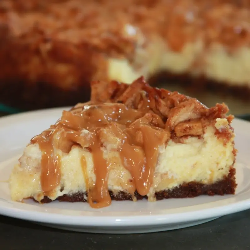 Apple Cheesecake