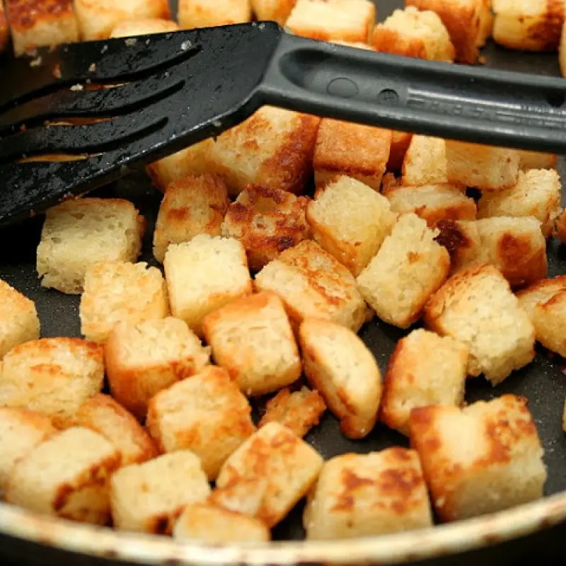 Croutons No Bake Version